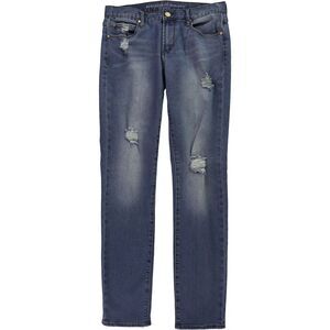 Articles of Society Womens Distressed Straight Leg Jeans, NWT